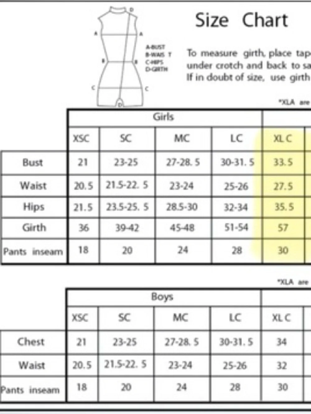 Girls Costume Size XLC Musical Theatre Jazz Tap Maid Waitress Halloween